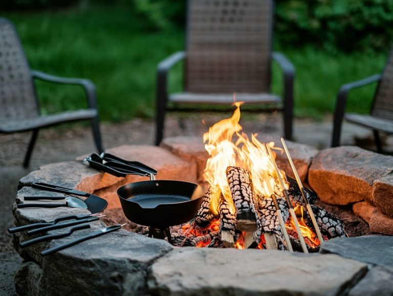 10 Must-Have Tools for Fire Pit Cooking