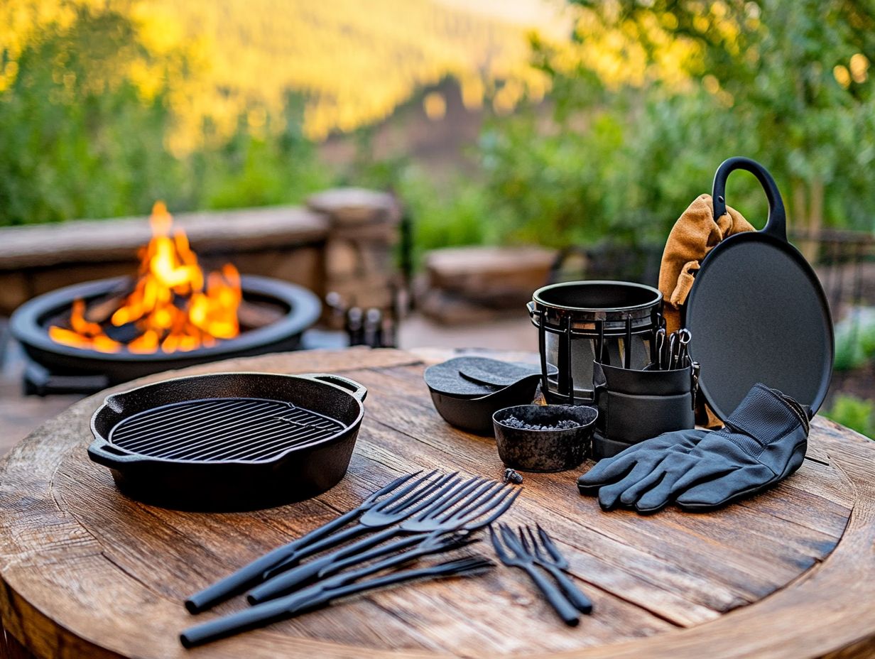 How Can One Choose the Right Fire Pit Cooking Accessories?