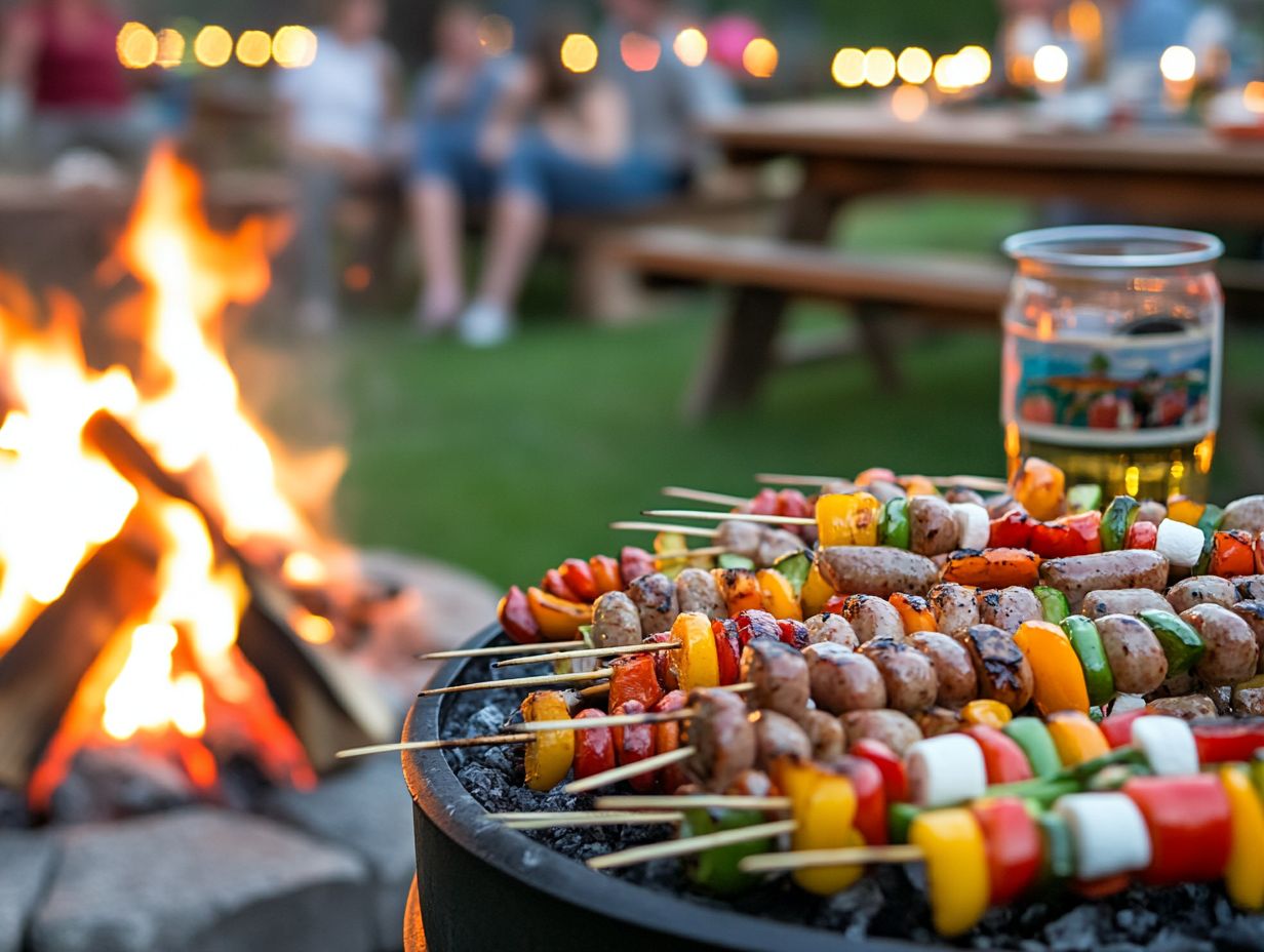 4. Grilled Sausage and Vegetable Foil Packets