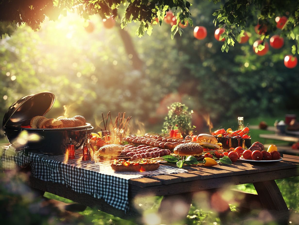 Image depicting key takeaways from summer grilling recipes