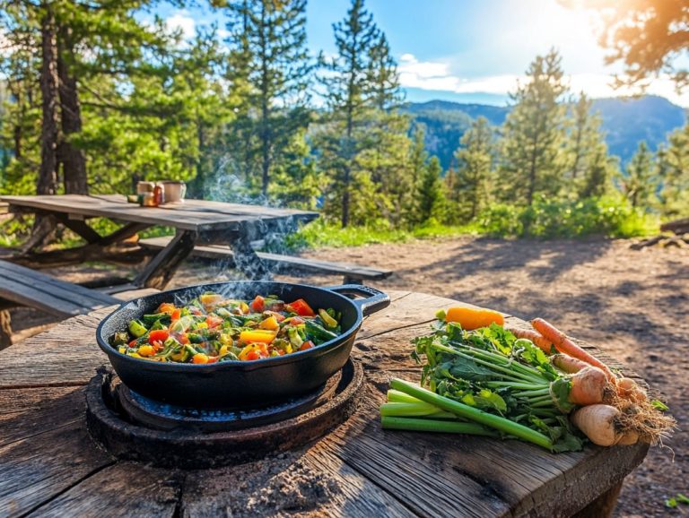 5 Easy Recipes for Cooking Vegetables While Camping