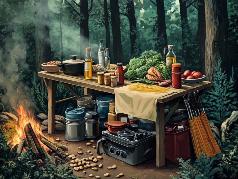 5 Essential Ingredients for Camping Cooking