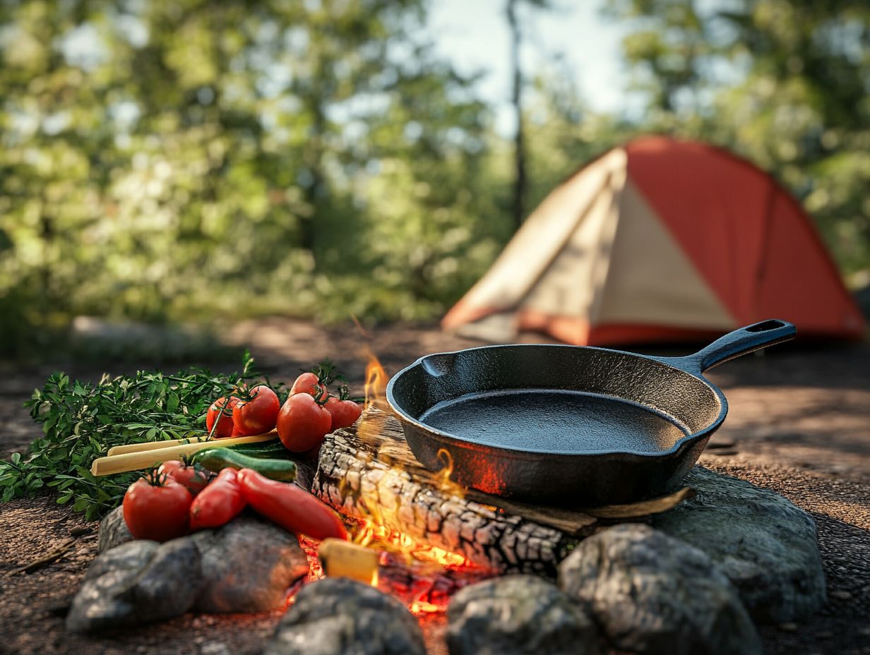 Cleaning Up After Campfire Cooking