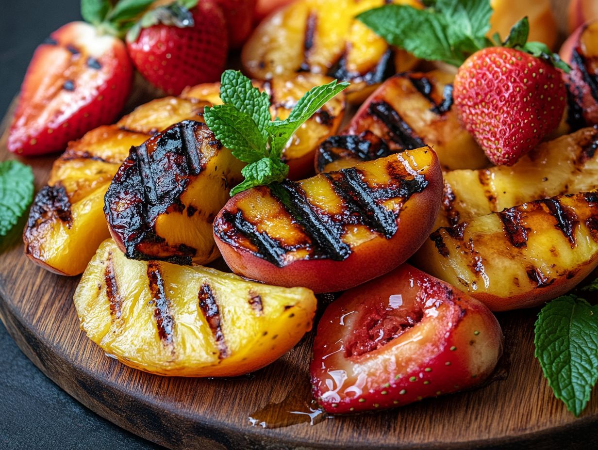 What Are Some Other Flavor Combinations for Grilled Fruit?