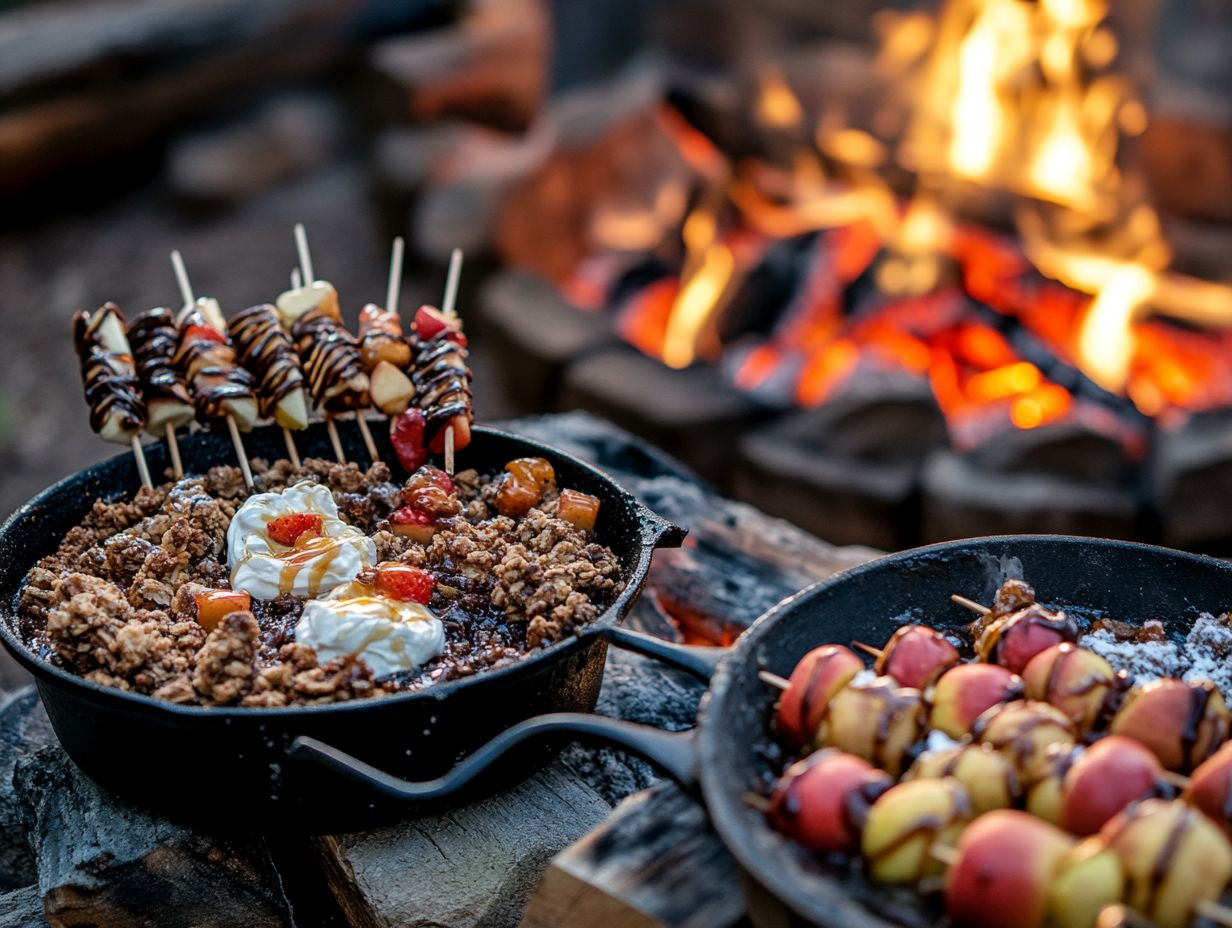 How Can You Make a Fire Pit Dessert Without a Fire Pit?