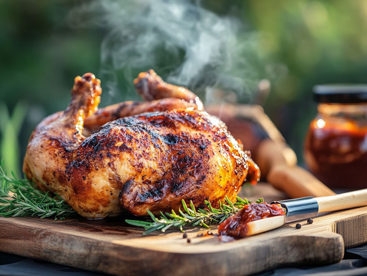 What Are Some Recommended Seasonings and Rubs for Smoked Chicken?