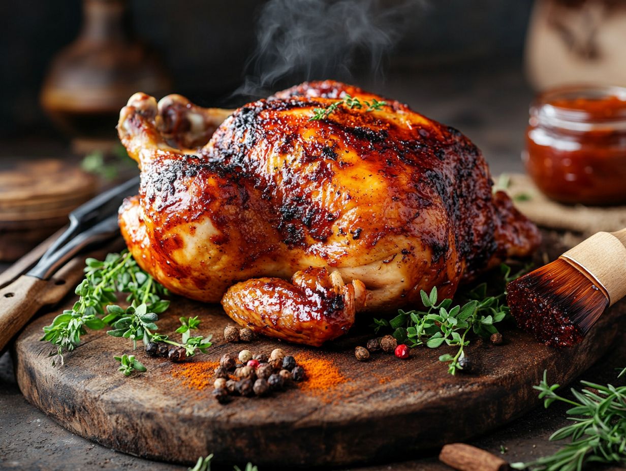 Discover the 5 secrets to perfectly smoked chicken!