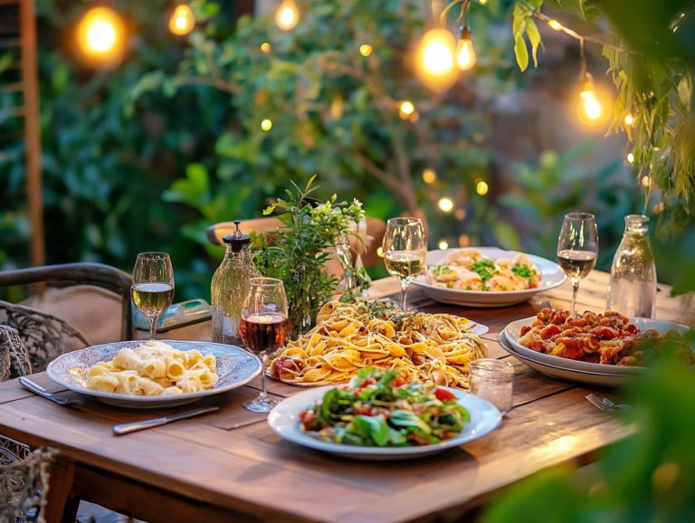 5 Simple Recipes for Outdoor Pasta Nights