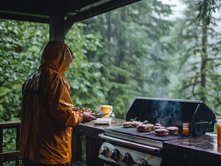 5 Tips for Grilling in Rainy Weather