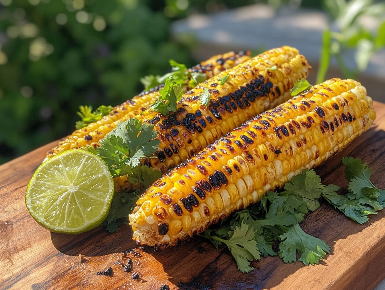 Tips for Perfectly Grilled Corn on the Cob