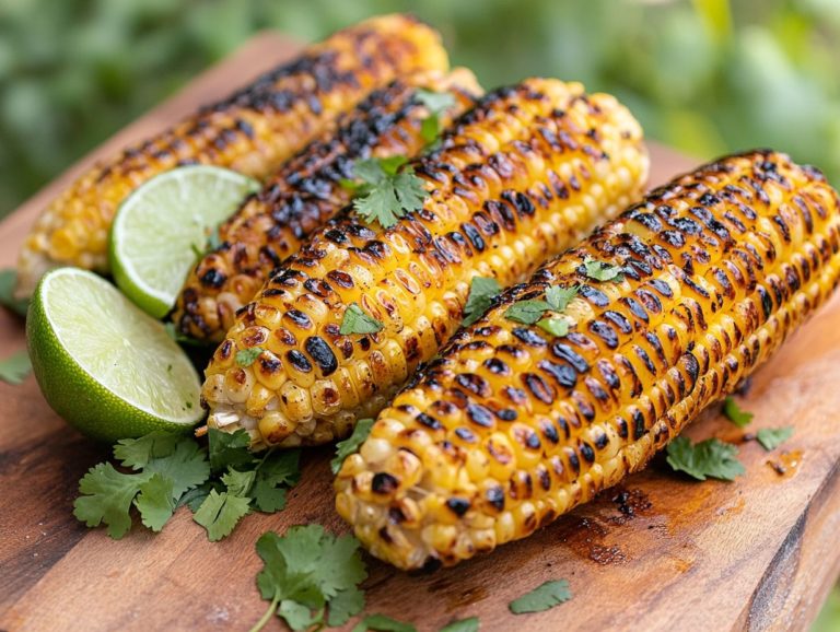 5 Tips for Perfectly Grilled Corn on the Cob