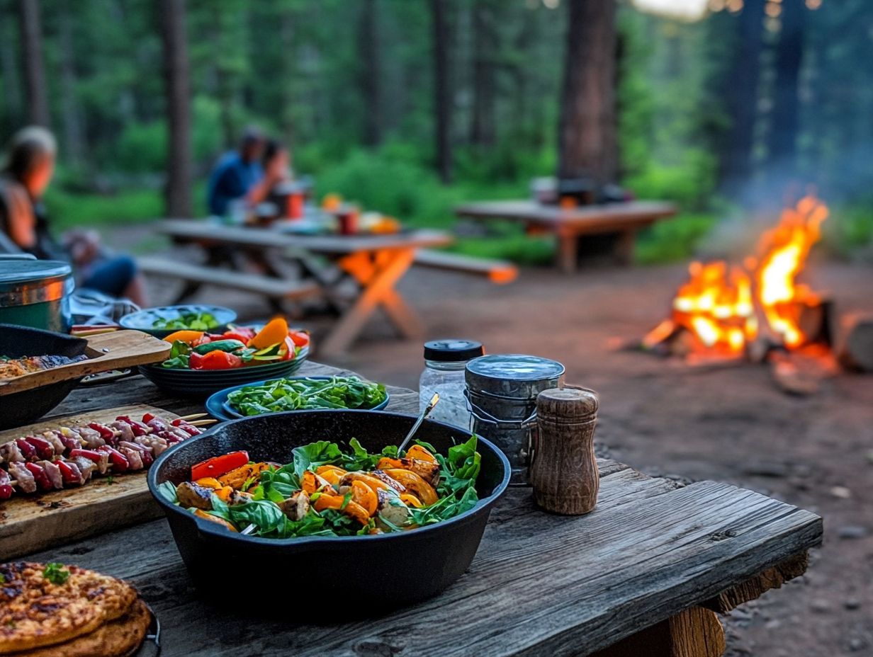 What Are Some Essential Cooking Tools for Camping?