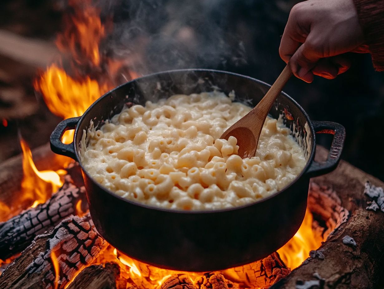 Delicious Campfire Mac and Cheese Dishes