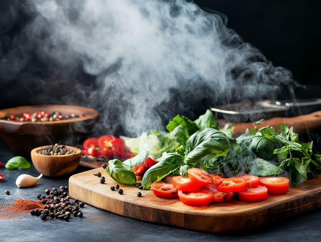 Preparing Vegetables for Smoking