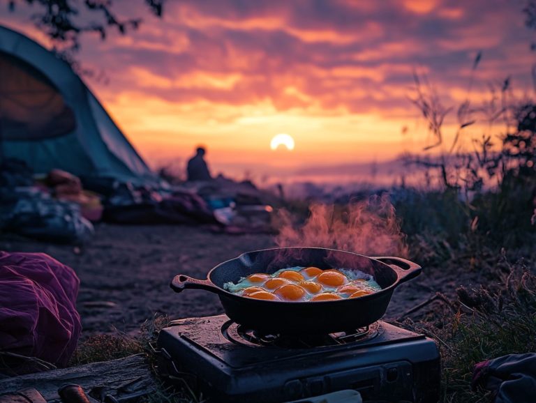 Creative Ways to Cook Eggs While Camping