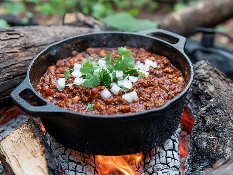 Delicious Campfire Chili: A Step-by-Step Recipe