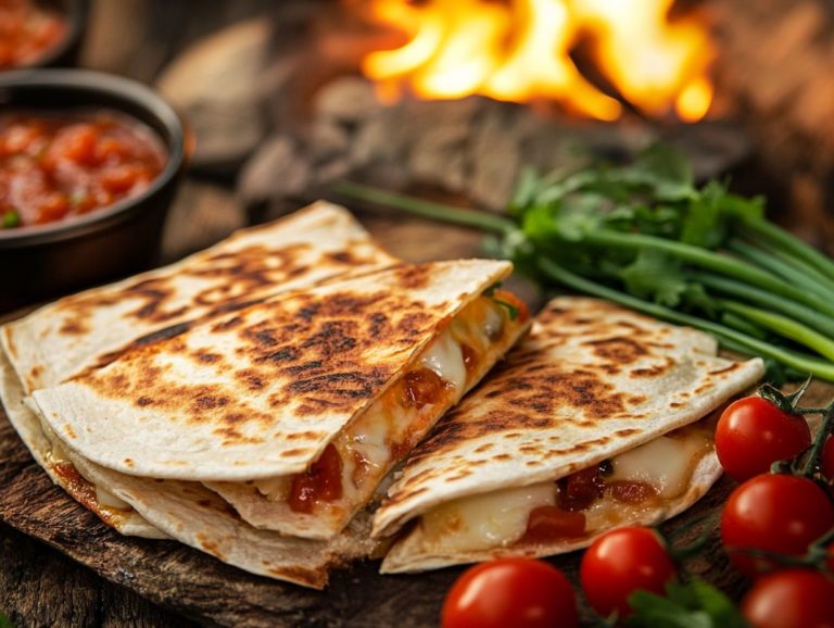 Easy Campfire Quesadillas: A Tasty Treat