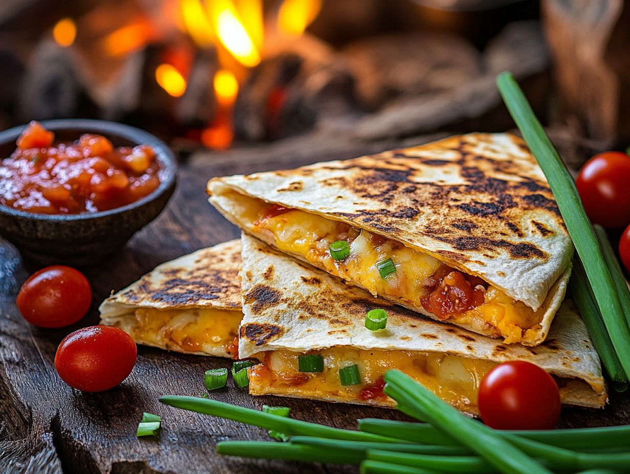 Benefits of Making Campfire Quesadillas