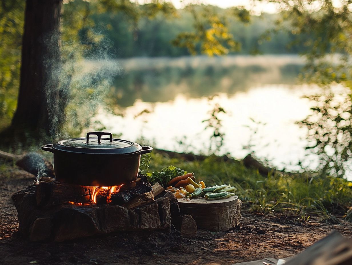 A visual guide on common Dutch oven questions