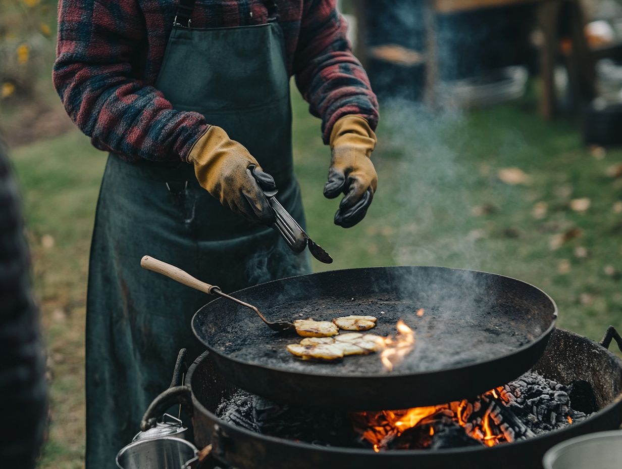 Essential Safety Gear for Fire Pit Cooking