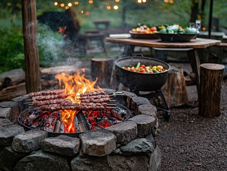 Fire Pit Cooking Techniques: Grilling vs. Roasting