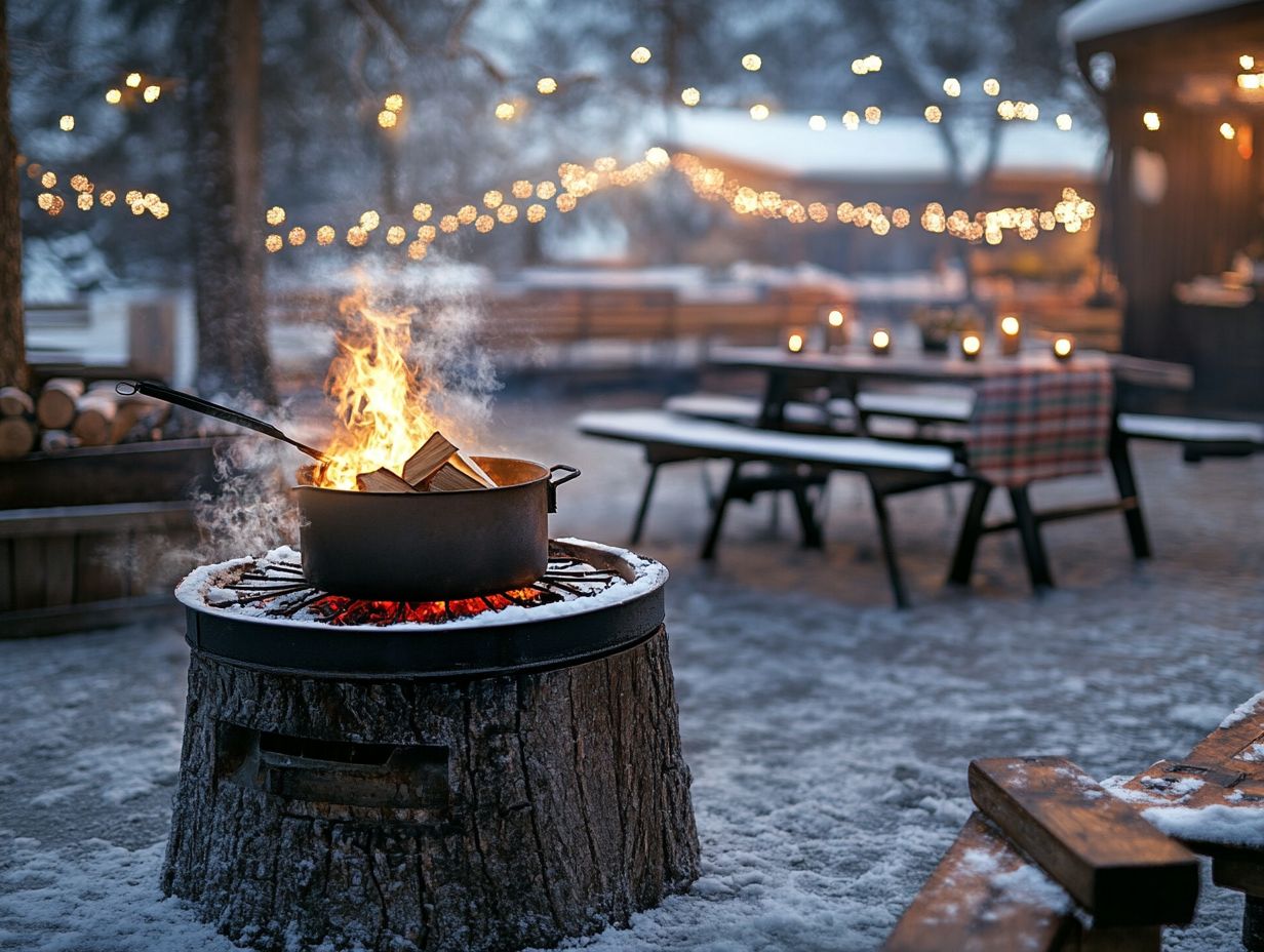 Tips for Safe and Successful Winter Cookouts