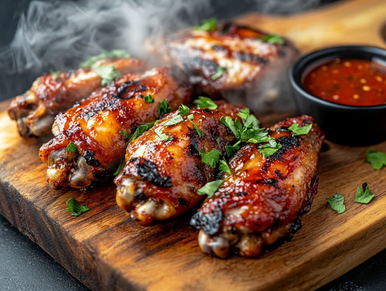 Deliciously Grilled Chicken Wings - Choosing the Right Cut for Flavor