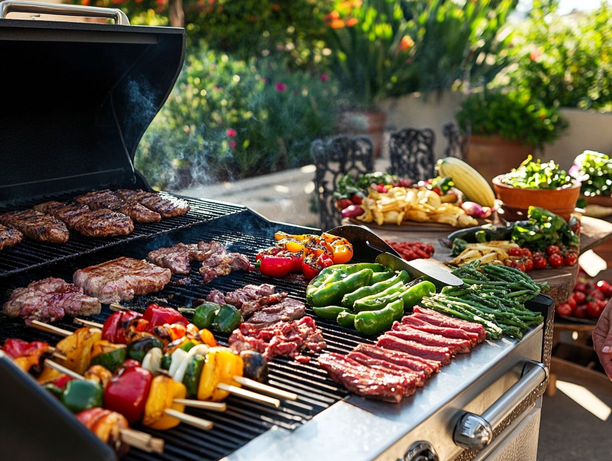 Effective heat management while grilling