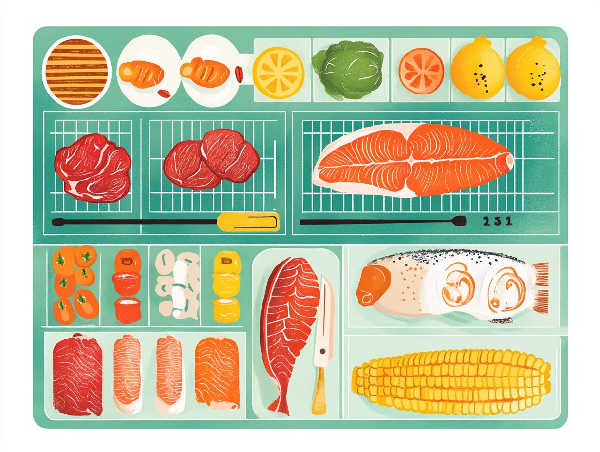 Internal Temperatures for Grilling Different Vegetables