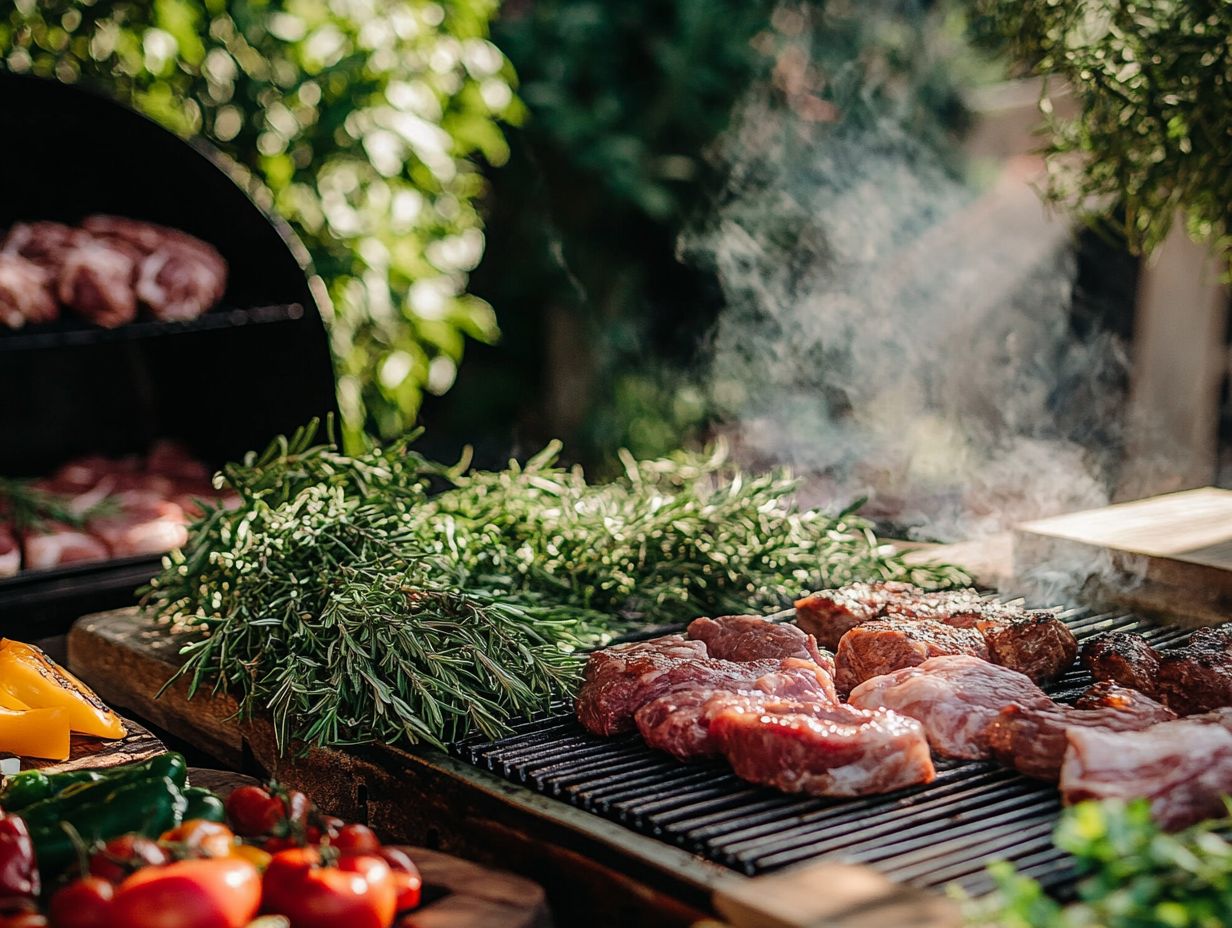 Grilling Techniques with Herbs