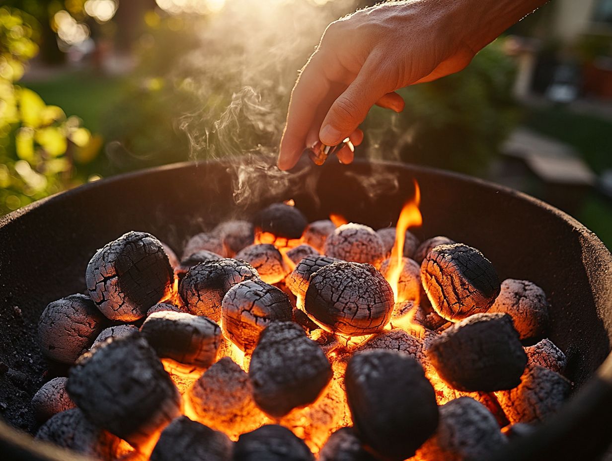 Cleaning and Setting Up the Grill