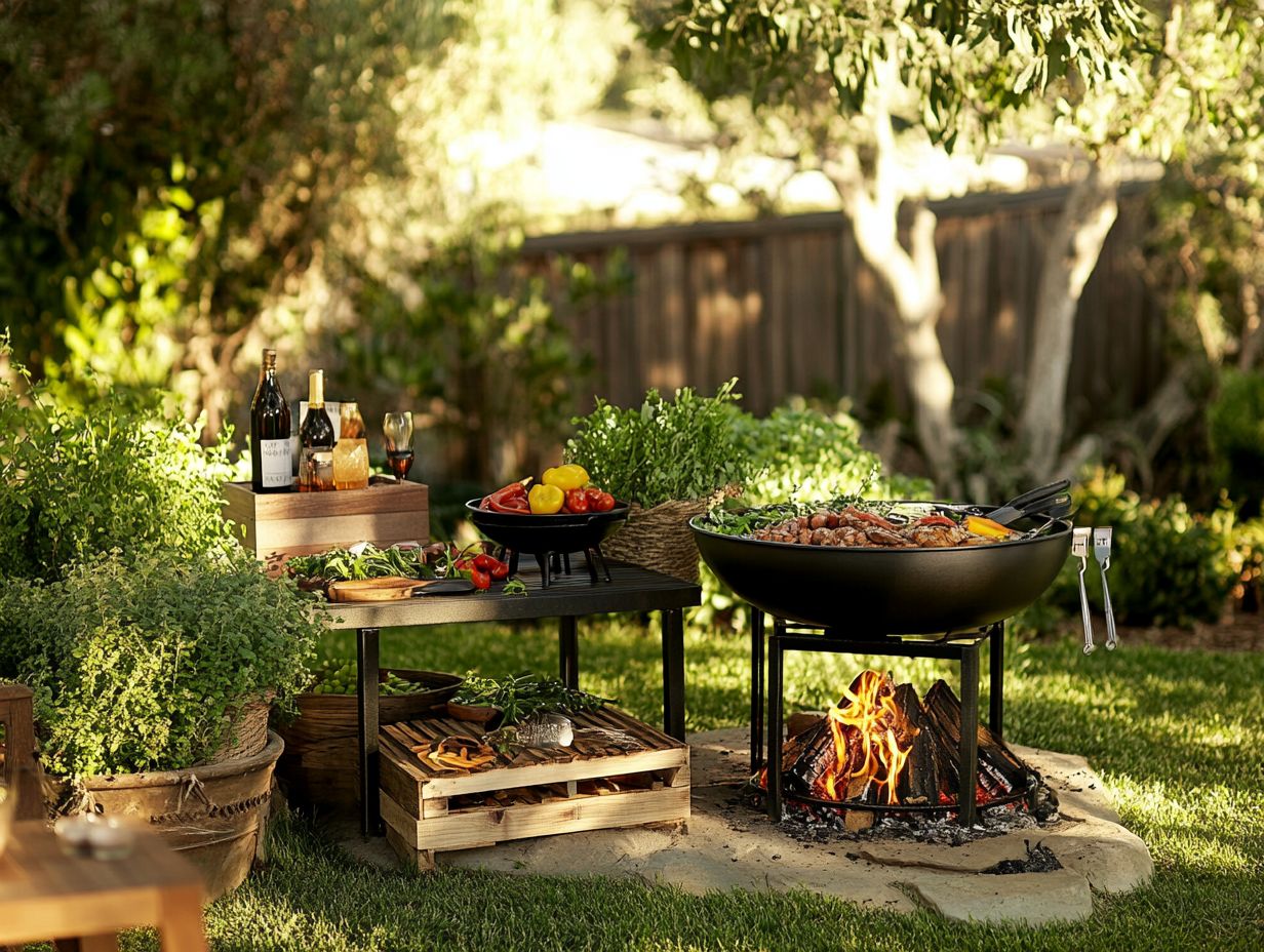 Step-by-Step Instructions for Cooking with a Fire Pit