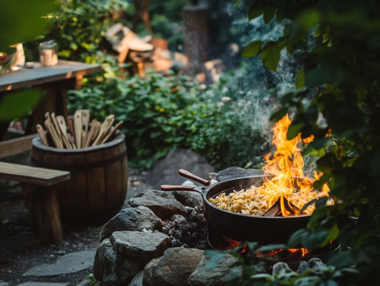 How to Cook Pasta on a Fire Pit