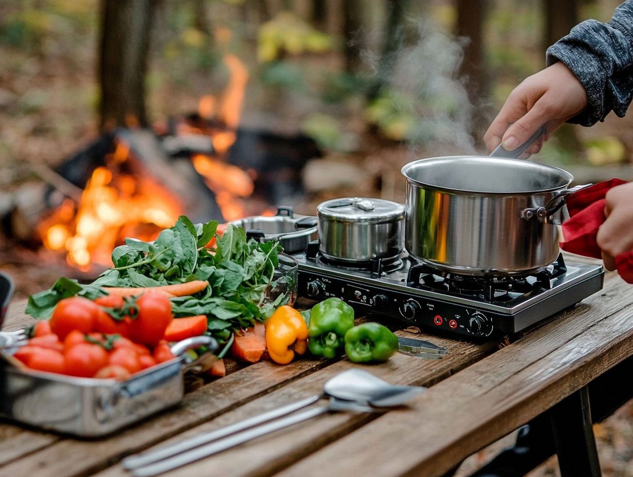 Setting Up the Stove