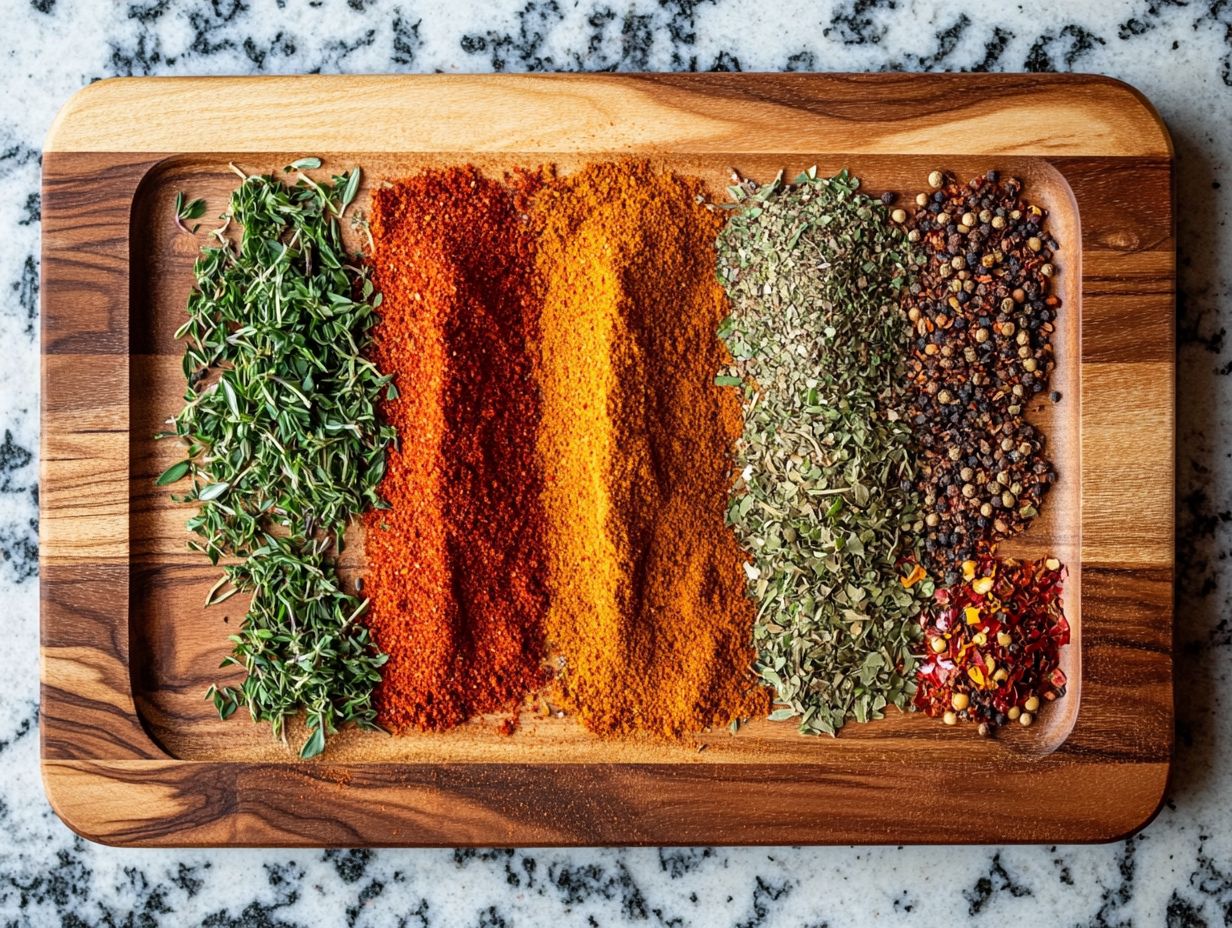 Key Spices for Grilling