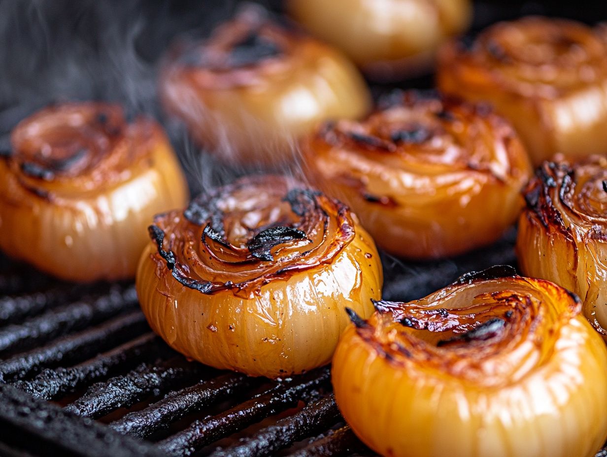 Delicious Grilled Caramelized Onions Recipe