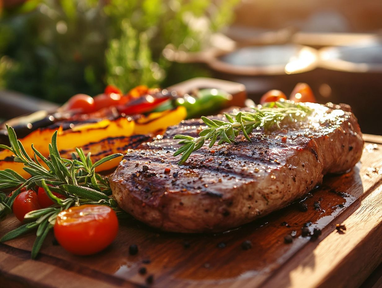 Selecting the best cut of steak for grilling