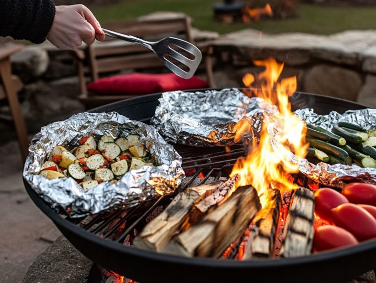 How to Make Foil Pack Meals for Fire Pit Cooking