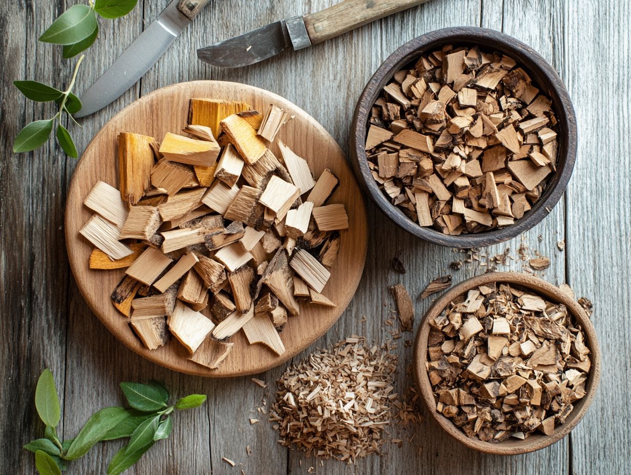 Drying and Storing the Smoking Chips