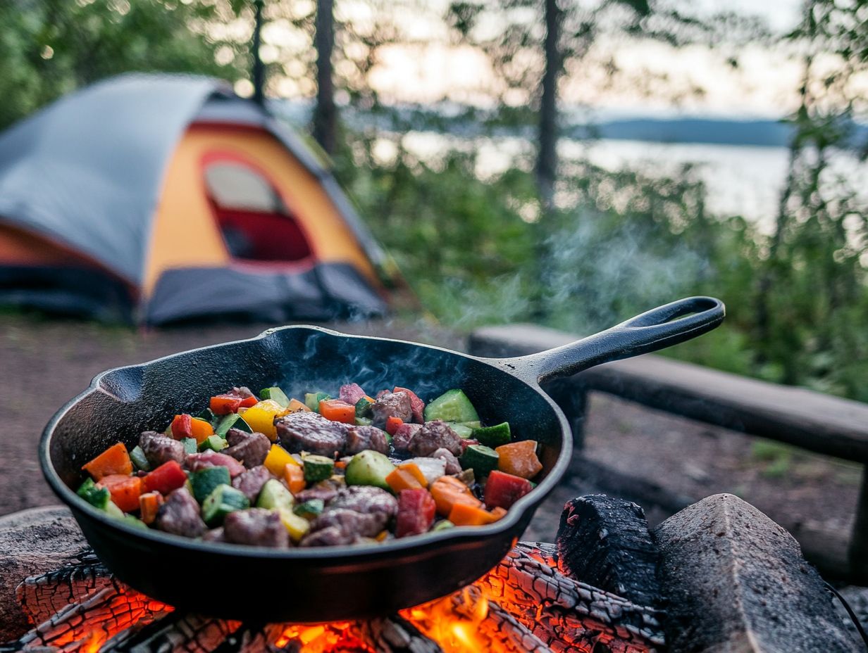 Preparing Your Cast Iron Skillet for Camping