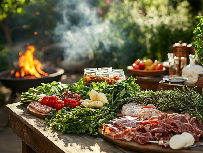 Seasonal Ingredients for Fire Pit Cooking