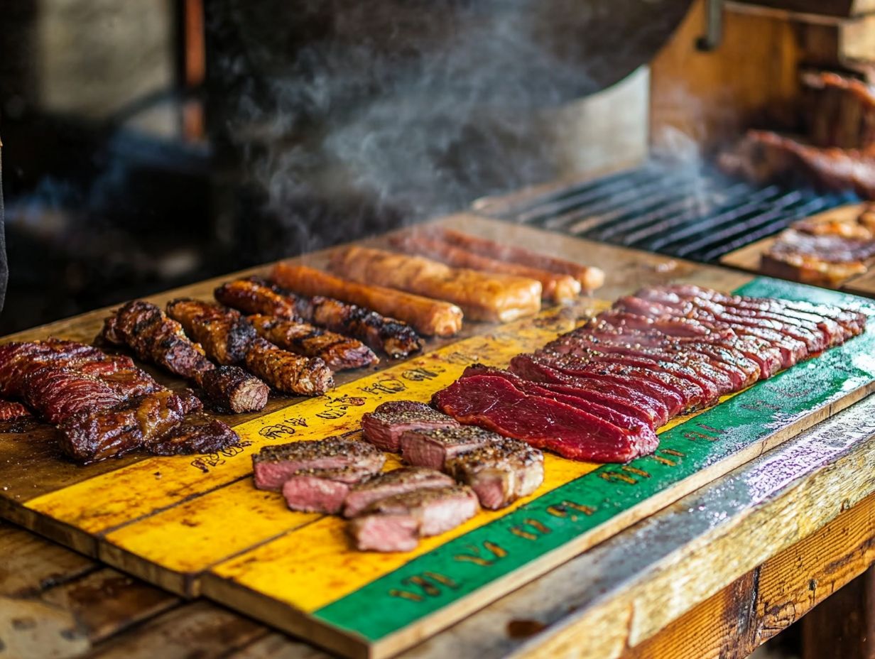 Chart of Smoking Times for Various Types of Meat