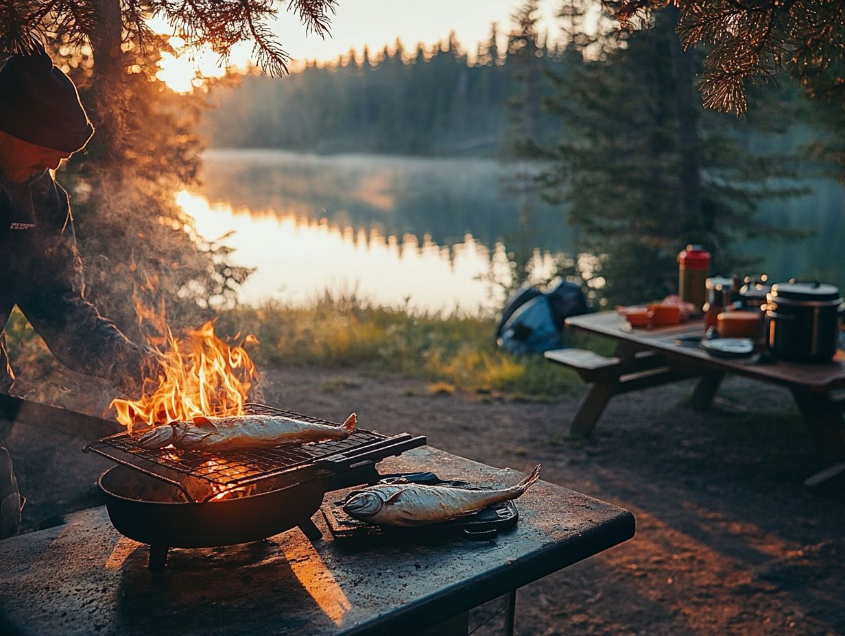 Cooking Methods for Fish While Camping