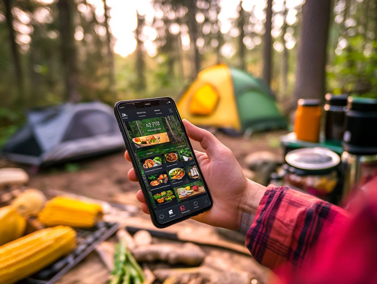 Delicious meal ideas for camping