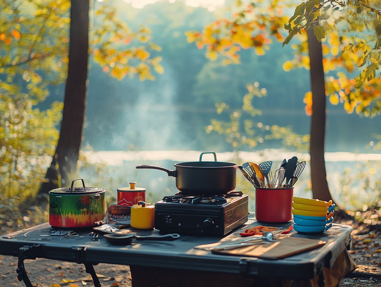 Must-Have Cooking Gear for Different Types of Camping