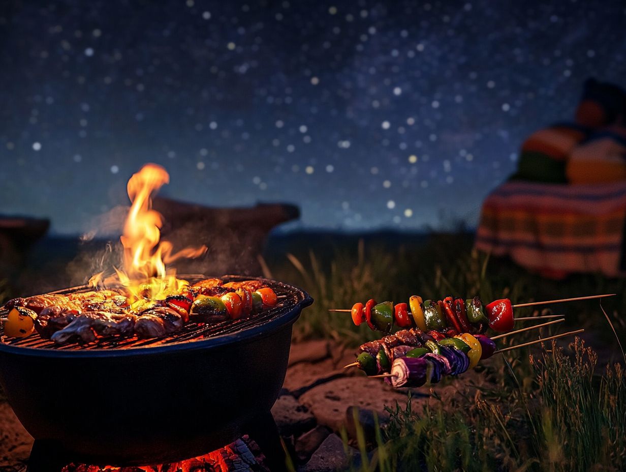 Visual Guide to Cooking Methods for Fire Pit Meals