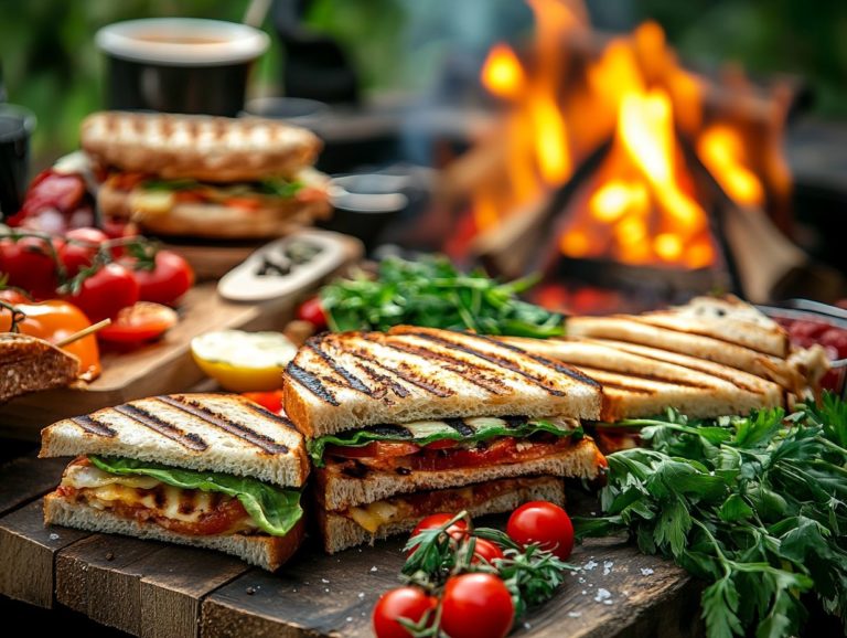 The Best Grilled Sandwich Recipes for Campers