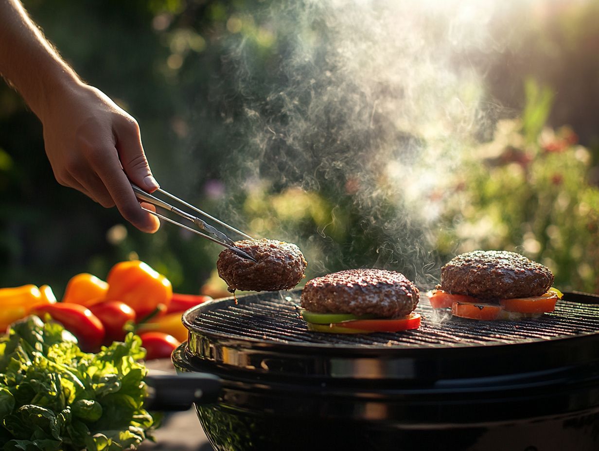 A clean grill ready for preheating and grilling delicious food.