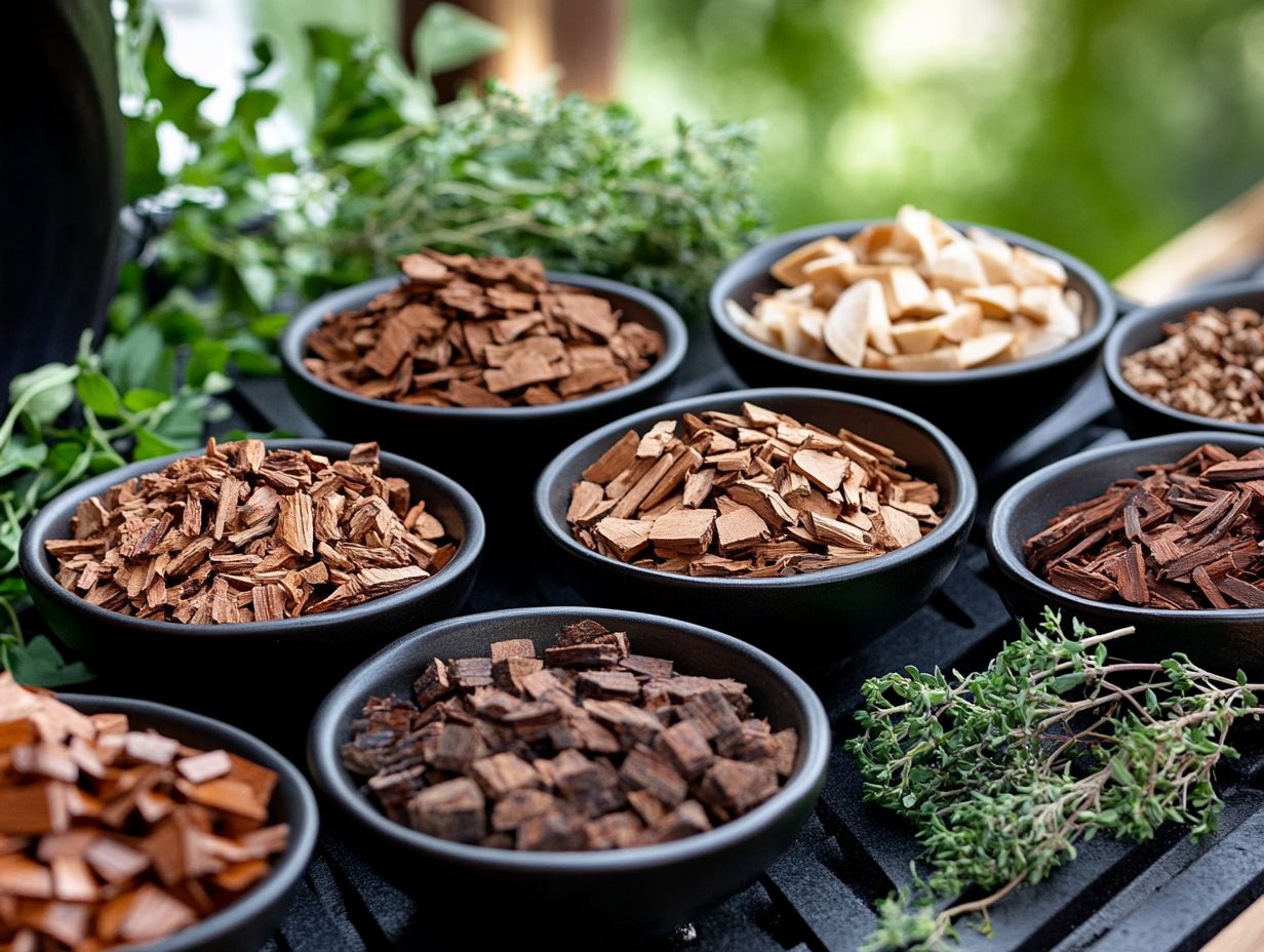 Choosing the Right Wood Chips for Your Dish