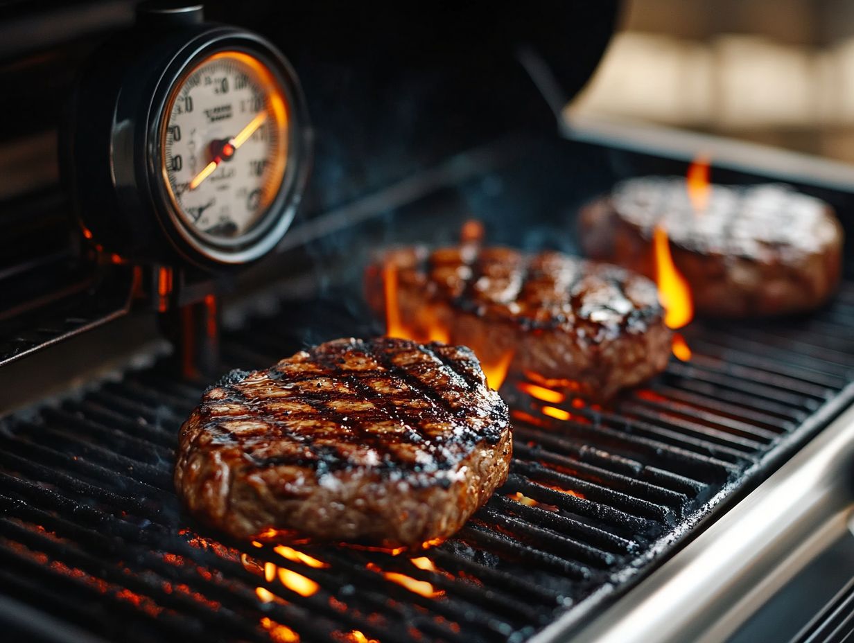 Impact of grill type on cooking time